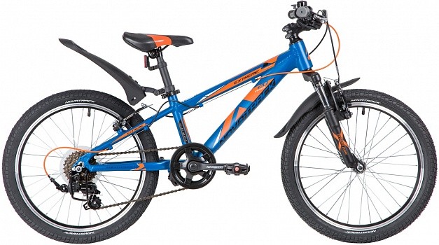 Велосипед 24' хардтейл NOVATRACK EXTREME синий 6 ск., 12' 24SH 6SV.EXTREME.12 BL21