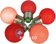 ����� RL ��� �������� ����-���� LED 45 1W  E 27, ������� RL-BL-E27-G45-R