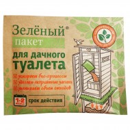 Доктор Робик Ускоритель для дачных туалетов  Зеленый пакет 30 г