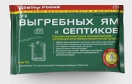 Доктор Робик Ускоритель для выгребных ям и септиков VIPECO 109  75г