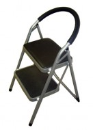 Стремянка металлическая МИ Comfort 2 ступ., широкая ступень 24 см, 4,3 кг