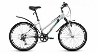 Велосипед 24' хардтейл, рама женская, алюминий FORWARD SEIDO 1.0 белый, 6ск. RBKW76646003 (19)