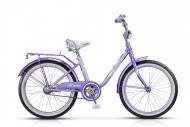 Велосипед 20' рама женская STELS PILOT-200 LADY тормоз V-brake, светло-фиолетовый, 1 ск.