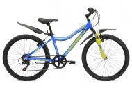Велосипед MAVERICK 24' хардтейл, D 40 синий, 7 ск.
