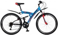 Велосипед STINGER 24' двухподвес, BANZAI синий, 16,5' 24 SFV.BANZAI.16 BL 7