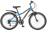 Велосипед 24' хардтейл, рама алюминий STINGER BOXXER синий, 18 ск., 14' 24 AHV.BOXX.14 BL 8 (20)