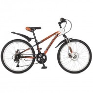Велосипед 24' хардтейл STINGER CAIMAN D диск, оранжевый, 12,5' 24 SHD.CAIMD.12 OR 7 (20)