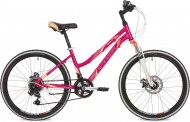 Велосипед 24' рама женская, алюм. STINGER LAGUNA D диск, розовый, 14' 24 AHD.LAGUNAD.14 PK 9