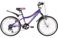 Велосипед 20' рама женская, алюминий NOVATRACK NOVARA фиолетовый, 6 ск. 20AH6V.NOVARA.VL9