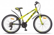 Велосипед 24' хардтейл, рама алюминий STELS NAVIGATOR-440 V лайм, 18 ск., 13' (LU079918)
