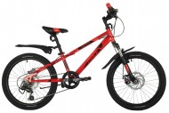Велосипед 24' хардтейл NOVATRACK EXTREME диск, красный, 6 ск., 11' 24SH6SD.EXTREME.11RD21