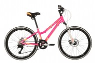 Велосипед 24' рама женская, алюминий STINGER LAGUNA D диск, розовый, 12' 24AHD.LAGUNAD.12PK2