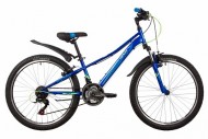 Велосипед 24' хардтейл NOVATRACK VALIANT синий, 18 ск., 12' 24SH18V.VALIANT.12BL22