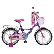 Велосипед NOVATRACK 20' LITTLE GIRLZZ фиолетовый 207 GIRLZZ.PN 6