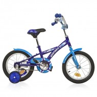Велосипед NOVATRACK 12' DELFI синий/голубой 124 DELFI.BL 5+ корзина