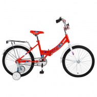 Велосипед 20' складной ALTAIR CITY KIDS 20 compact красный, 13' 2018-2019 RBKN95F01003