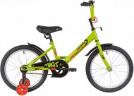 Велосипед 18' NOVATRACK TWIST зелёный + корзина 181TWIST.GNP20