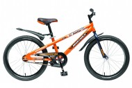 Велосипед 20' хардтейл NOVATRACK JUSTER оранжевый 205 JUSTER.OR 9 (20)